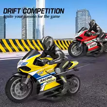 1:10 Scale Remote Control High Speed Drift Motorcycle