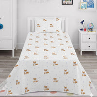 Fox kids Bed Sheet