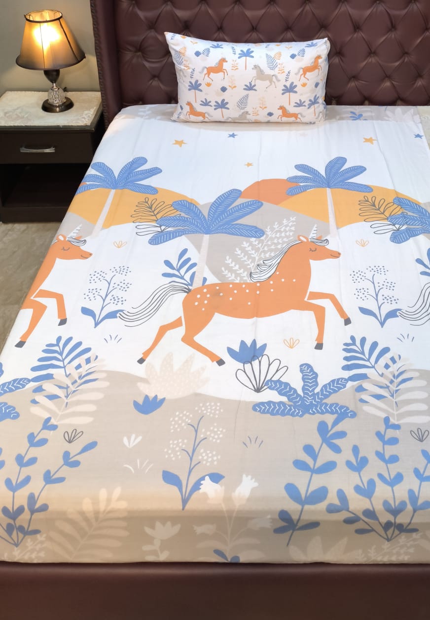 Unicorn Kids Bedsheet