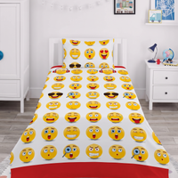 Emoji Kids Cotton Bed Sheets
