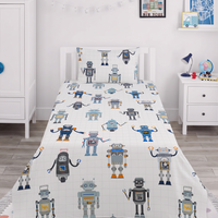 Robot Kids Cotton Bed Sheets