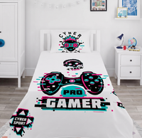 Thumbnail for Pro Gamer Kids Cotton Bed Sheets