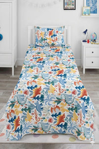 Thumbnail for Dino Kids Cotton Bed Sheets