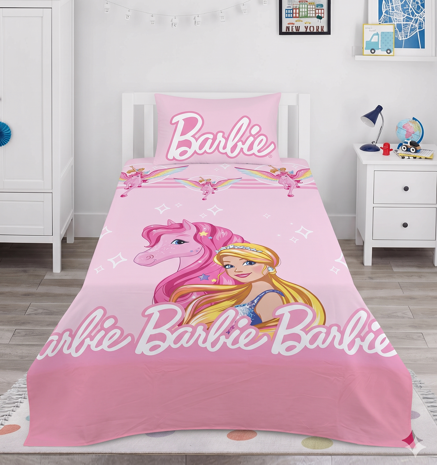 Barbie Kids Bedsheet