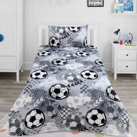 Fooball Kids Cotton Bed Sheets