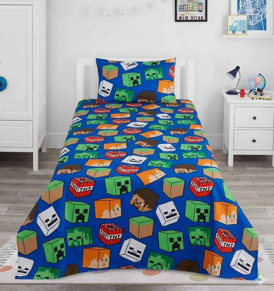 Minecraft Kids Bedsheet