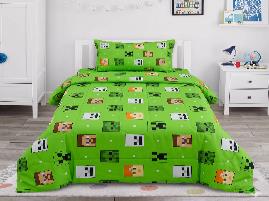 Minecraft Kids Bedsheet - KNK1243