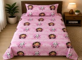 Gabby Doll Kids Bedsheet - KNK1245