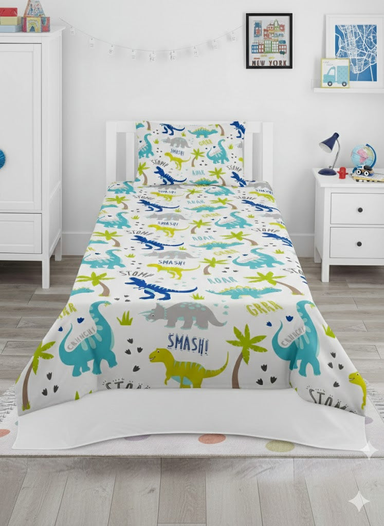 Dinosaur Kids Bedsheet