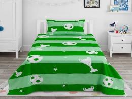 Football Kids Bedsheet - KNK1249