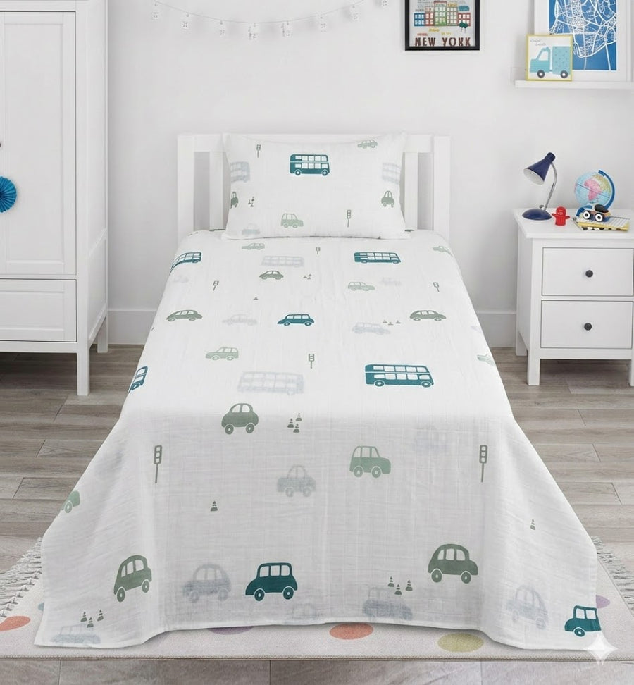 Car Kids Bedsheet
