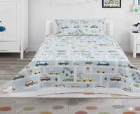 Thumbnail for Vehicle Kids Bedsheet - KNK1251