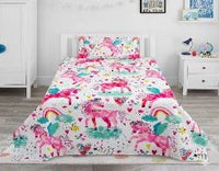 Thumbnail for Unicorn Kids Bedsheet - KNK1252