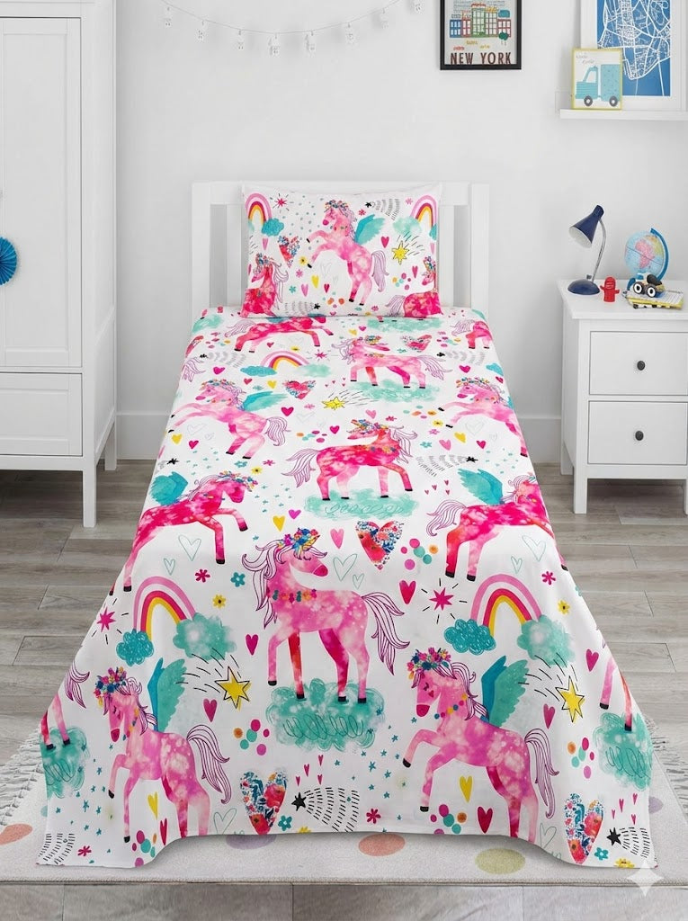 Unicorn Kids Bedsheet
