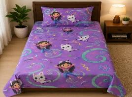 Gabby Doll Kids Bedsheet - KNK1255