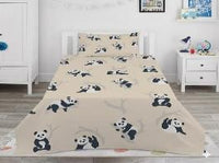 Panda Kids Bedsheet - KNK1256