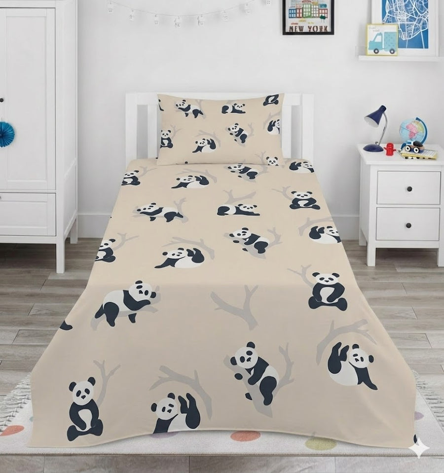 Panda Kids Bedsheet