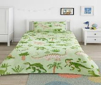 Thumbnail for Dinosaur Kids Bedsheet - KNK1258