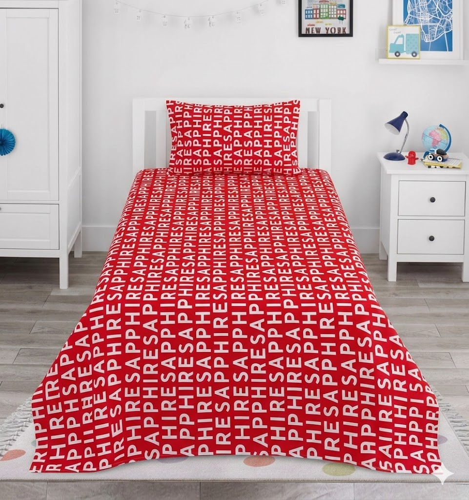 Alphabet Kids Cotton Bedsheet