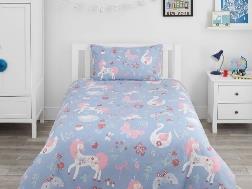 Unicorn Kids Bedsheet - KNK1276