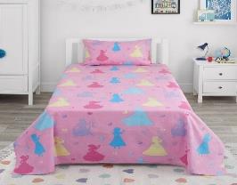 Princess Kids Cotton Bedsheet - KNK1278