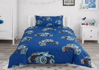 Thumbnail for Monster Kids Cotton Bedsheet - KNK1283