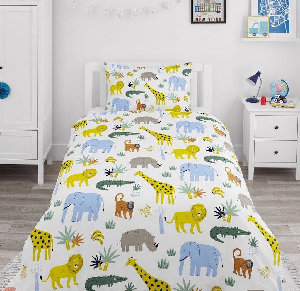 Animals Kids Cotton Bedsheet