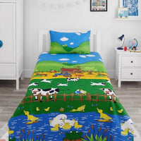 Farm Kids Cotton Bedsheet