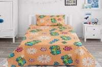 Thumbnail for Flower Kids Cotton Bedsheet - KNK1292