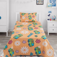 Flower Kids Cotton Bedsheet