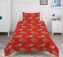 McQueen Kids Cotton Bedsheet - KNK1295