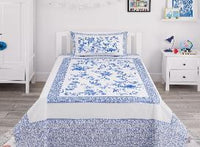 Thumbnail for Floral Kids Percale Bedsheet - KNK1309