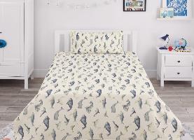 Fish Kids Percale Bedsheet - KNK1312