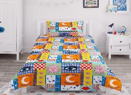 Moon Child Kids Percale Bedsheet - KNK1314