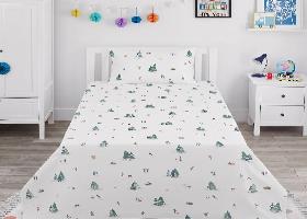 Christmas Tree Kids Percale Bedsheet