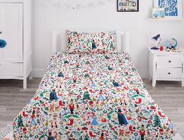 Christmas Kids Percale Bedsheet