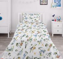 Dinosaur Kids Percale Bedsheet