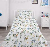 Dinosaur Kids Percale Bedsheet