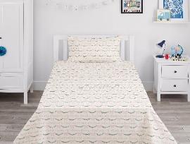 Pink Bows Kids Percale Bedsheet