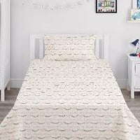 Pink Bows Kids Percale Bedsheet