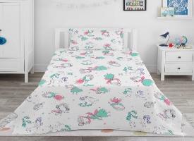 Unicorn Kids Percale Bedsheet