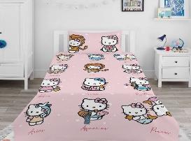 Hello Kitty Glow-in-the-Dark Kids Bedsheet