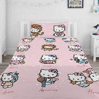 Hello Kitty Glow-in-the-Dark Kids Bedsheet