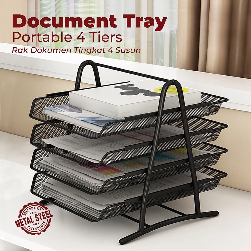 Metal Mesh Office Desk Accessories Set Deal 7 Pieces