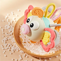 Thumbnail for Lionfish Animal Silicone Teether And Sensory Rattle Toy
