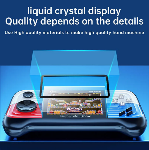 Multi Player G9 Handheld Console Game With 666 Games
