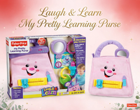 Thumbnail for Fisher-Price Laugh & Learn My Pretty Learning Purse