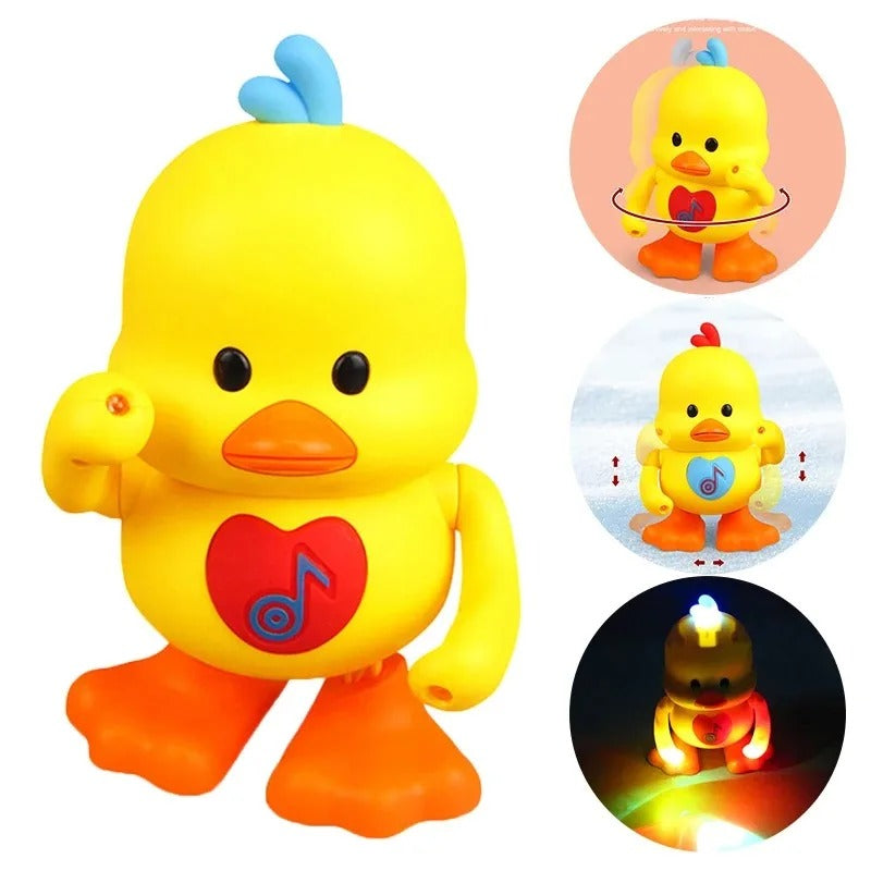 Cartoon Musical Electric Dancing Duck Toy