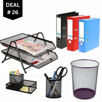 Thumbnail for Mega Metal Mesh Office Desk Accessories Deal (Pack of 7)