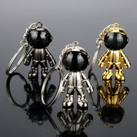 Thumbnail for 2Pcs Hip Hop 3D Astronaut Metal Keychain